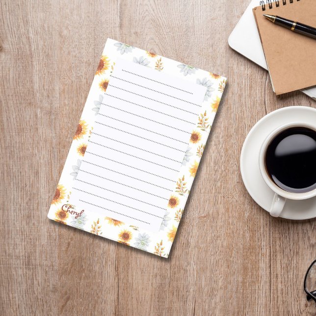 Bloco De Notas Escola de outono (Criador carregado)