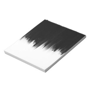 Bloco De Notas Escova Branca Moderna - Traços Design