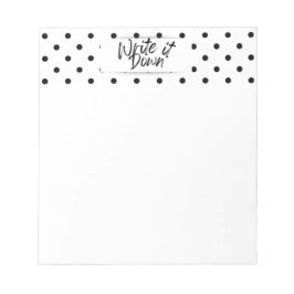 Bloco De Notas Escreva-O