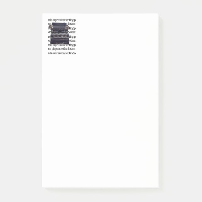 Bloco De Notas Escrita Vintage (Frente)