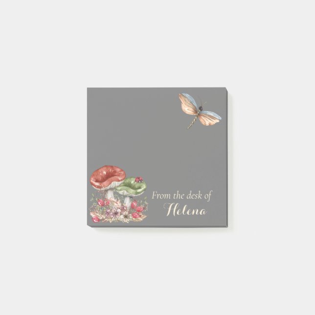 Bloco De Notas Escritório de Florestas Botânicas (Frente)