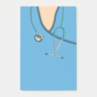 Bloco De Notas Esfregões Médicos
