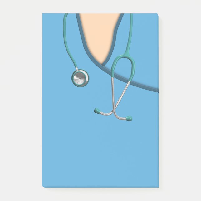 Bloco De Notas Esfregões Médicos (Frente)