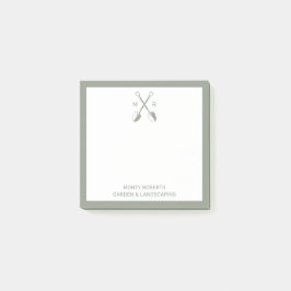 Bloco De Notas Espadas Verdes Cruzadas Logotipo Logotipo para Emp