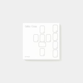 Bloco De Notas Espalhamento Celta Cross Tarot (pequeno, simples)