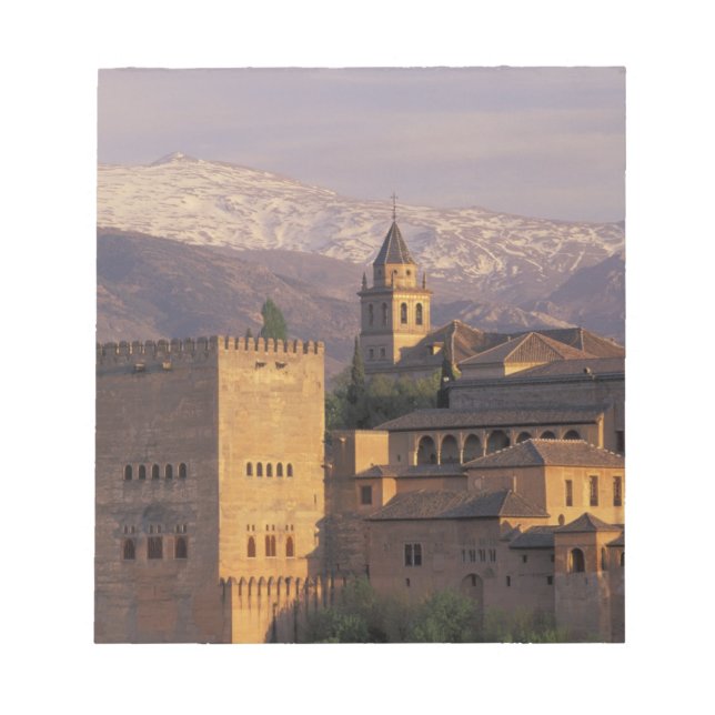 Bloco De Notas Espanha, Granada, Andaluzia O Alhambra, 2 (Frente)