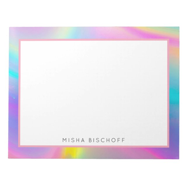 Bloco De Notas Espectro de rotação (Frente)