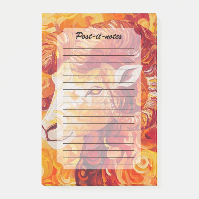 Bloco De Notas Espírito de Capricórnio Solar Fiery (Frente)