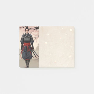 Bloco De Notas espírito ZEN samurai sakura
