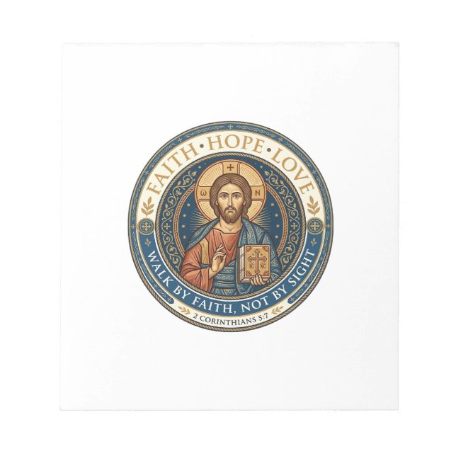 Bloco De Notas Espiritualidade Contemplativa Monástica de Jesus G (Frente)