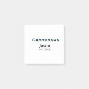 Bloco De Notas Esquadrão do noivo padrinho despedida de solteiro 