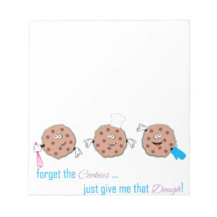 Bloco De Notas Esqueça os Cookies