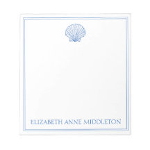 Esquema Costeiro Azul e Branco Personalizado