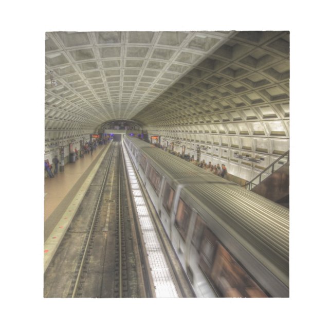 Bloco De Notas Estação de Trem de Washington DC (Frente)