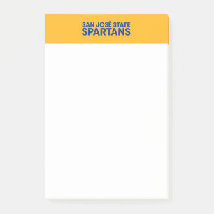 Bloco De Notas Estado Spartans Wordmark de San Jose