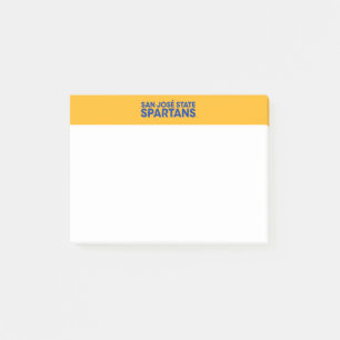 Bloco De Notas Estado Spartans Wordmark de San Jose