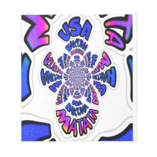 Bloco De Notas Estados Unidos Uma bela design de citação de texto