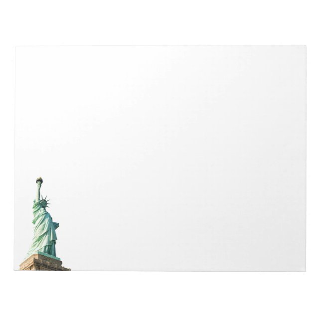Bloco De Notas Estátua da Liberdade Nova York (Frente)