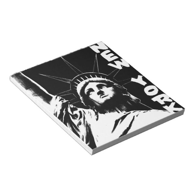 Bloco De Notas Estátua Notepad de Nova Iorque, de Presentes de Li (Inclinado)