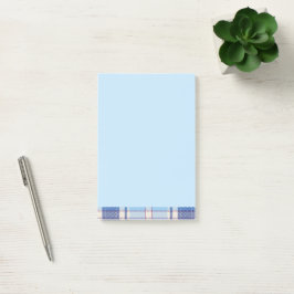Bloco De Notas Estilo Chake Azul Rústico Simples