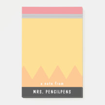 Estilo de Lápis de Professores Personalizados