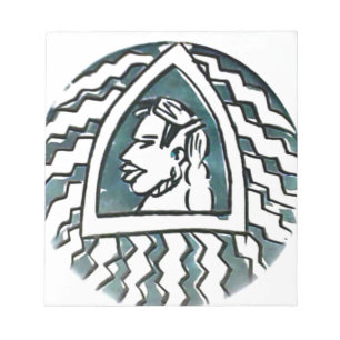 Bloco De Notas Estilo de Triângulo Azul de Hakuna Matata.png