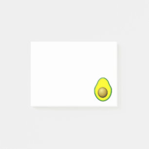Bloco De Notas Estilo de Vintage Avocado Desenho Notas Postadas