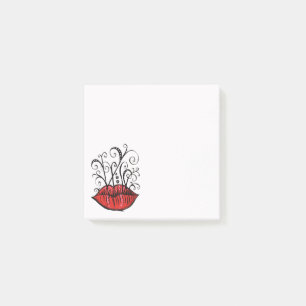 Bloco De Notas Estilo estranho do tatuagem do desenho da tinta