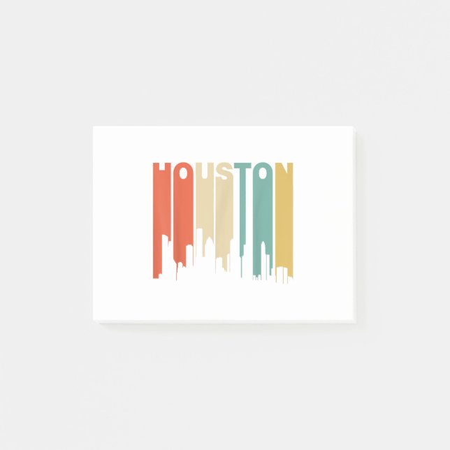 Bloco De Notas Estilo Houston Texas - Linha do Estilo Houston Tex (Frente)