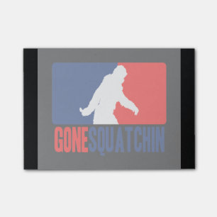 Bloco De Notas Estilo ido da liga de Squatchin