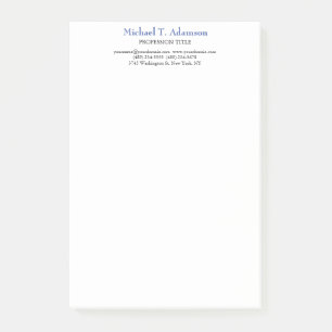 Bloco De Notas Estilo Retro Simples Simples Branco Simples