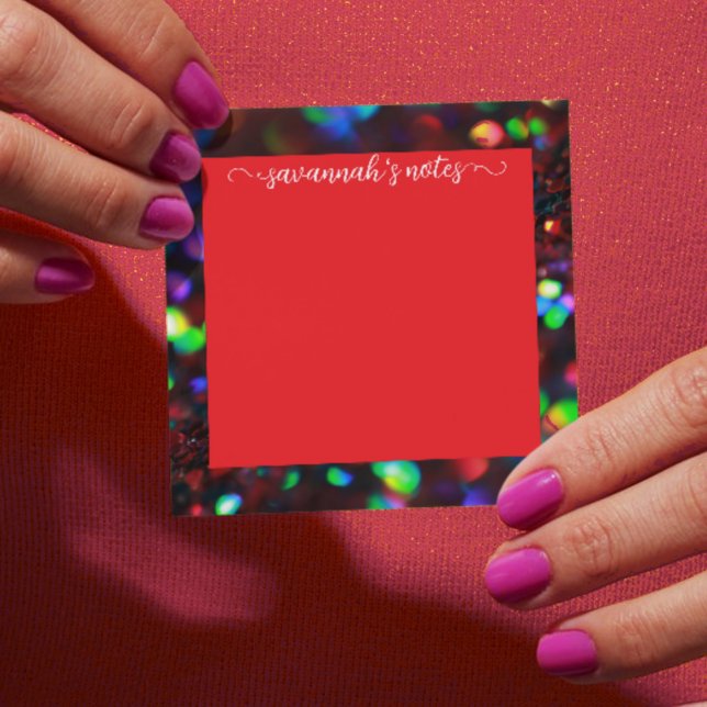 Bloco De Notas Estimulação Vermelha Escura (Criador carregado)