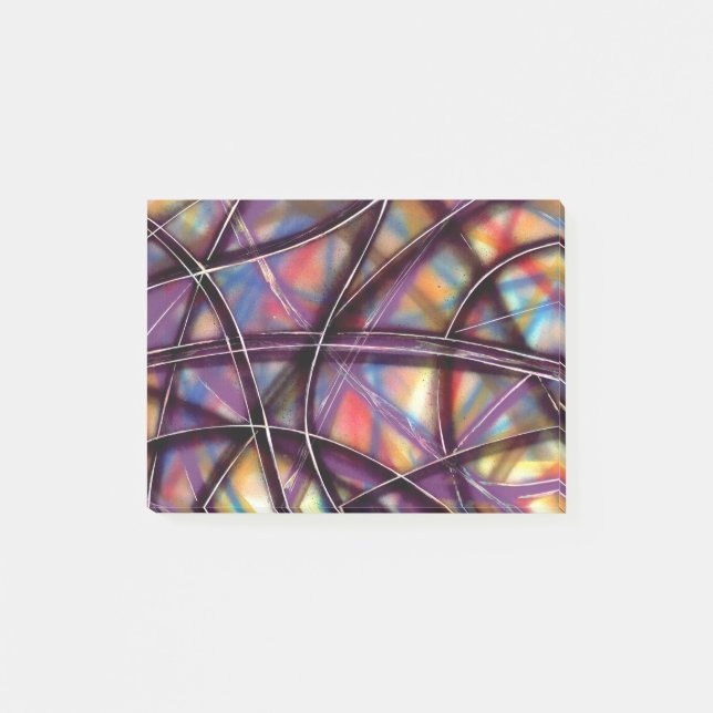 Bloco De Notas Estrada Espacial Funky (Frente)