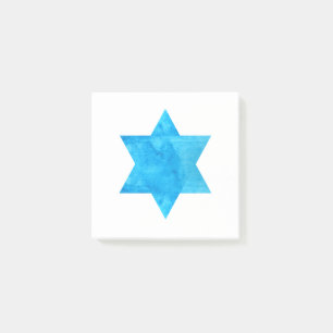 Bloco De Notas Estrela Azul de David