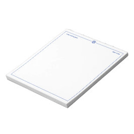 Bloco De Notas Estrela de David 5,5 x 6 polegadas personalizada