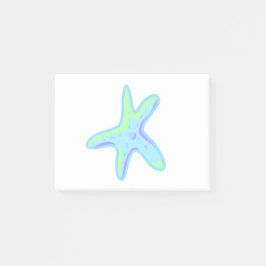Bloco De Notas Estrela-do-mar - Estrela do Mar em Cores Pastel