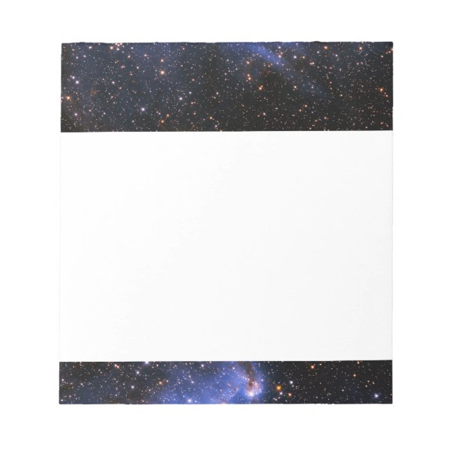 Bloco De Notas Estrelas Embrionárias Azul de Queda (Frente)