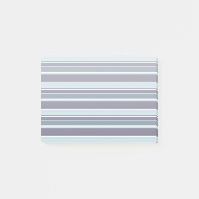 Bloco De Notas Estrias de cinza azul (Frente)