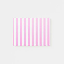 Bloco De Notas Estrias doces brancas e rosadas
