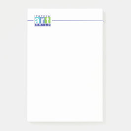 Bloco De Notas Eu apoio as notas de TAG