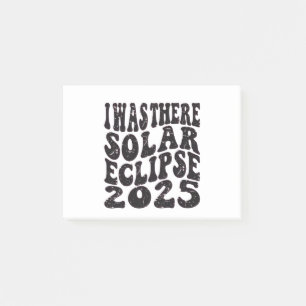 Bloco De Notas Eu Estava Lá Eclipse Solar 2025 Eclipse Parcial
