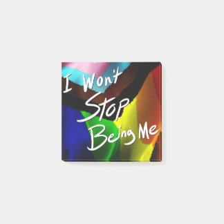 Bloco De Notas Eu não vou parar de ser eu