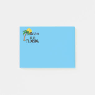 Bloco De Notas Eu Preferencialmente na Flórida