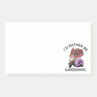 Bloco De Notas Eu preferencialmente seria jardineiro engraçados