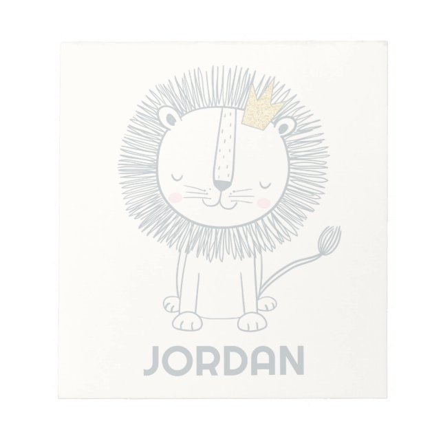 Bloco De Notas Eu sou um pequeno rei (Frente)