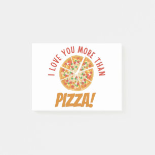 Bloco De Notas Eu Te Amo Mais Que Pizza