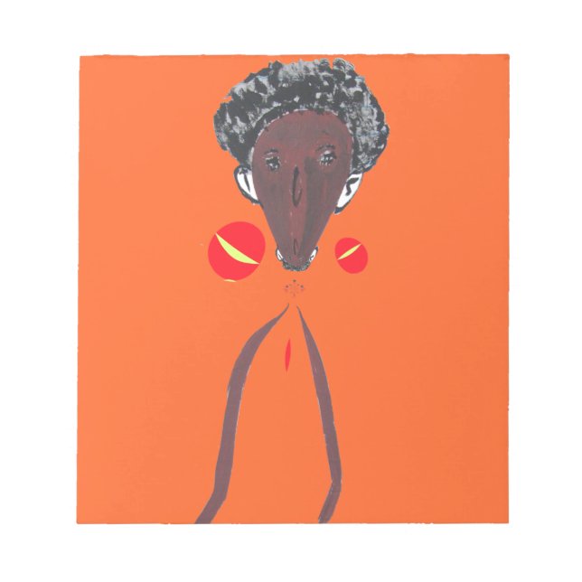 Bloco De Notas Eu te amo Nakupenda Swahili (Frente)