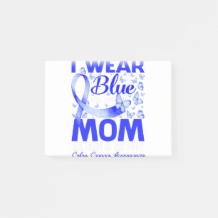 Bloco De Notas Eu Visto Azul Para Minha Mãe Consciência Do Canc