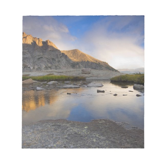 Bloco De Notas EUA, Colorado, Parque Nacional Montanhas Rochosas. (Frente)