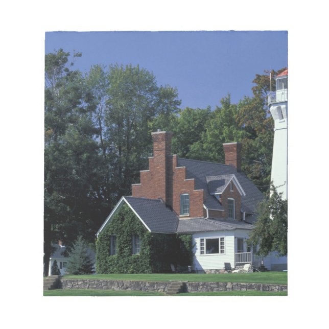 Bloco De Notas EUA, Michigan, Lake Huron. Port Sanilac (Frente)